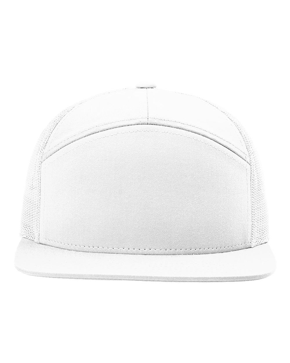 Richardson 168 Seven-Panel Trucker Cap White