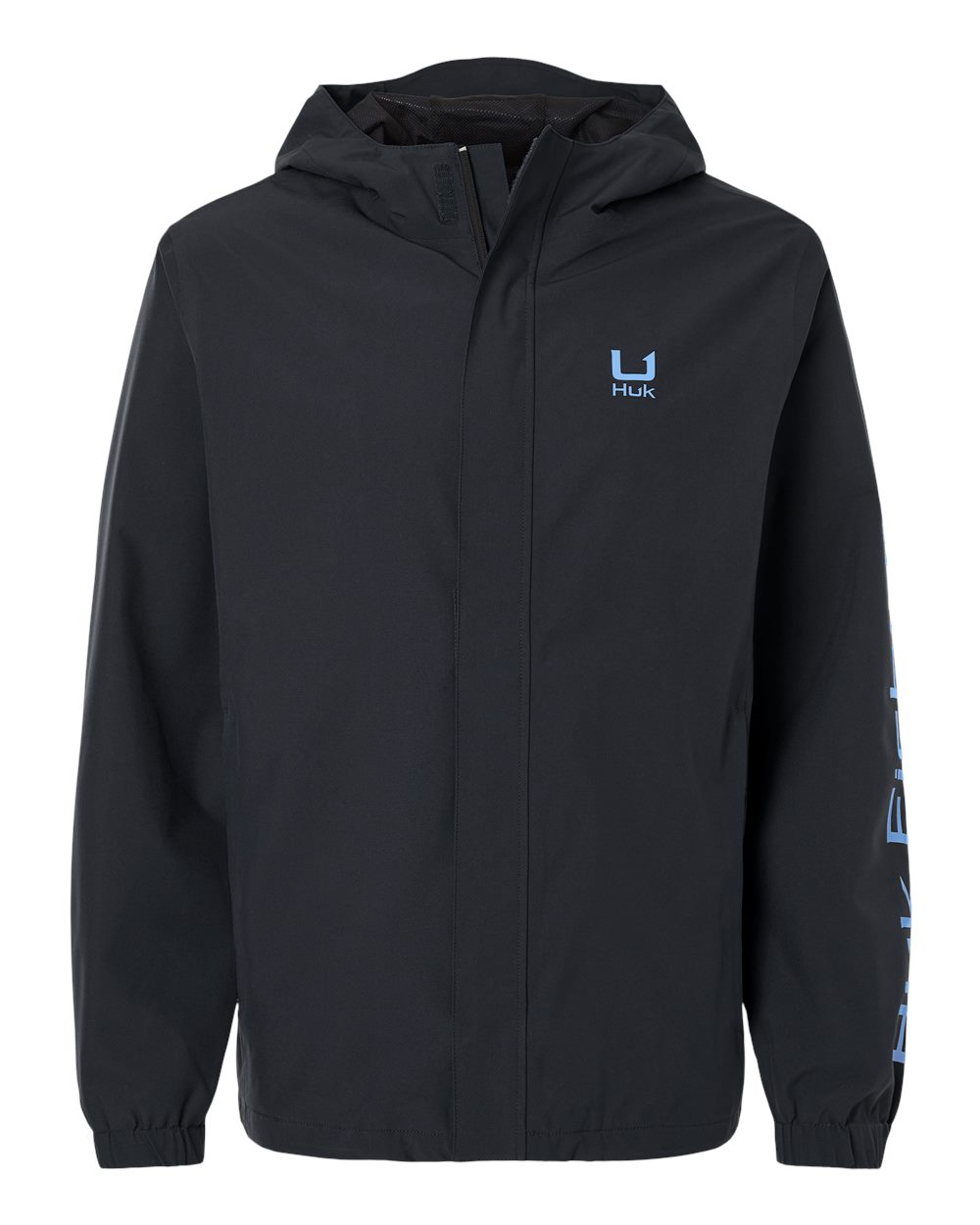 Huk H400159 Men's Storm Rain Jacket Black