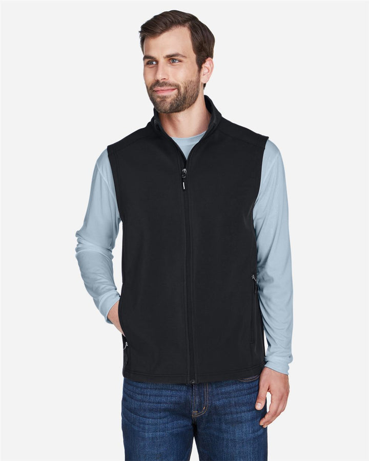 CORE365 — CE701 — Men's Cruise Two-Layer Fleece Bonded Soft Shell Vest