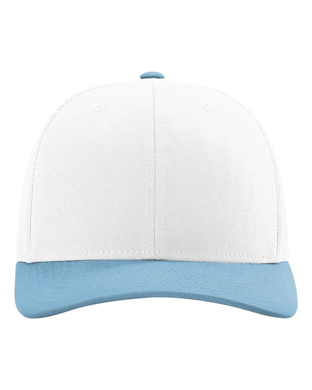 Richardson 112 Snapback Trucker Cap White/ Columbia Blue CMB