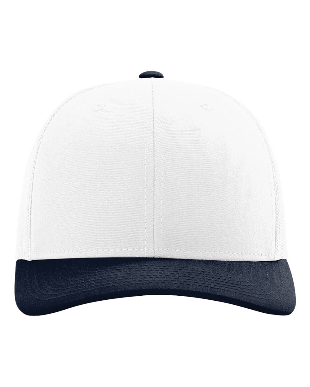 Richardson 112 Snapback Trucker Cap White/ Navy CMB