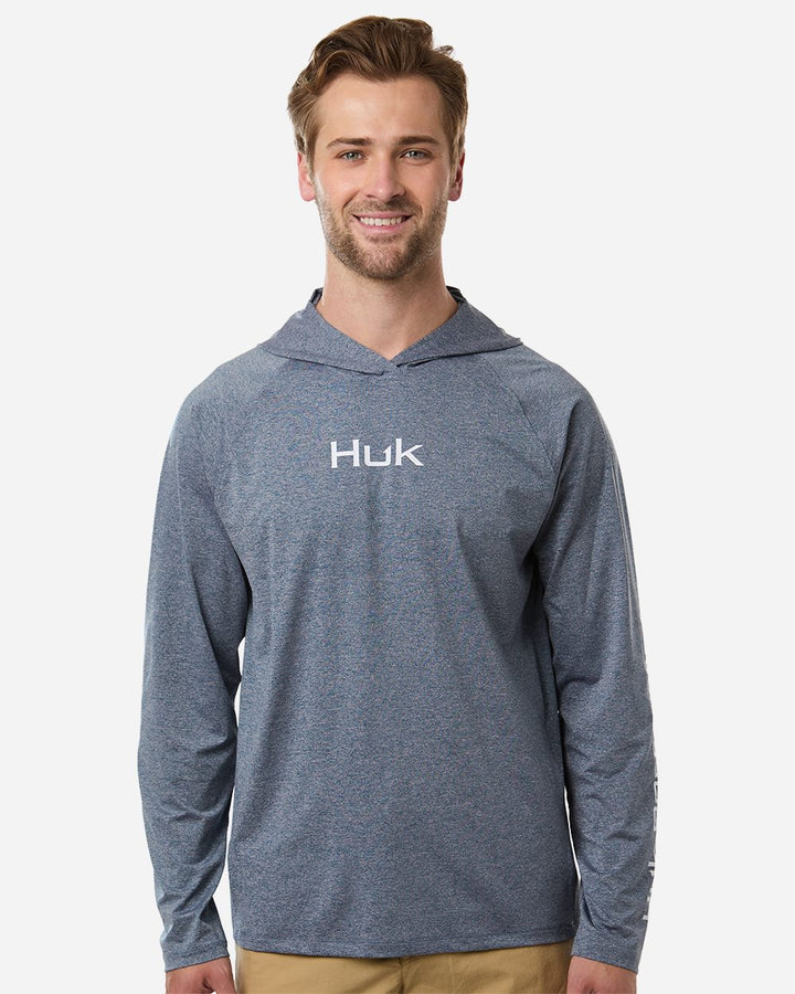 Huk — H1200737 — Men's Airweight Hooded Pullover