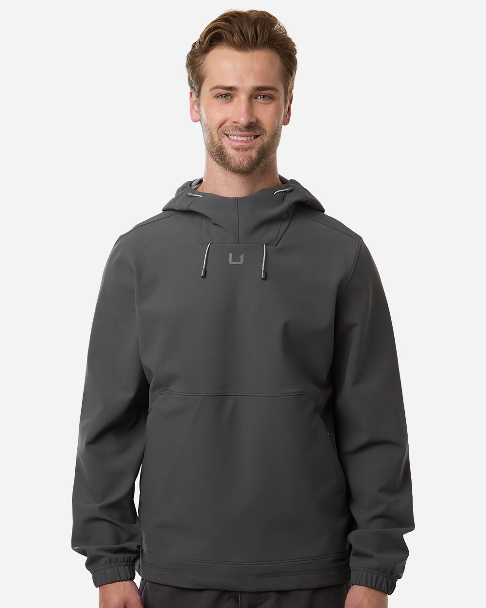 Huk H4000205 Men's Breaker Soft Shell Hooded Pullover