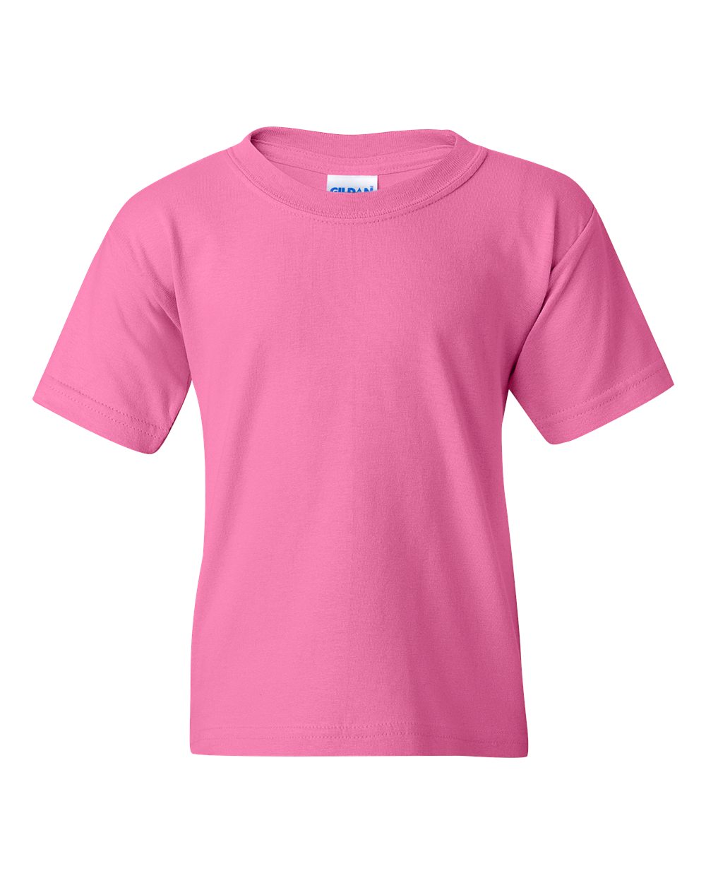 Gildan 5000B Youth Heavy Cotton Tee Azalea