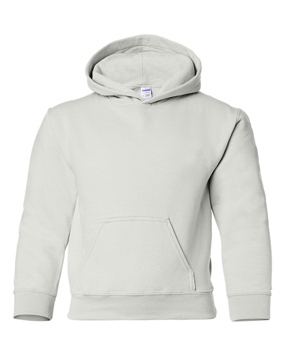 Gildan 18500B Youth Heavy Blend Hoodie White