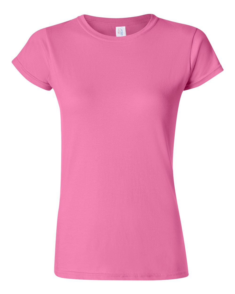 Gildan 64000L Women’s Softstyle Tee Azalea