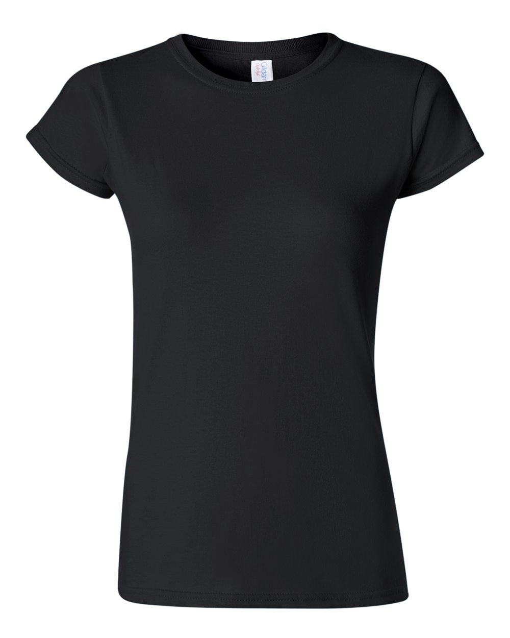 Gildan 64000L Women’s Softstyle Tee Black