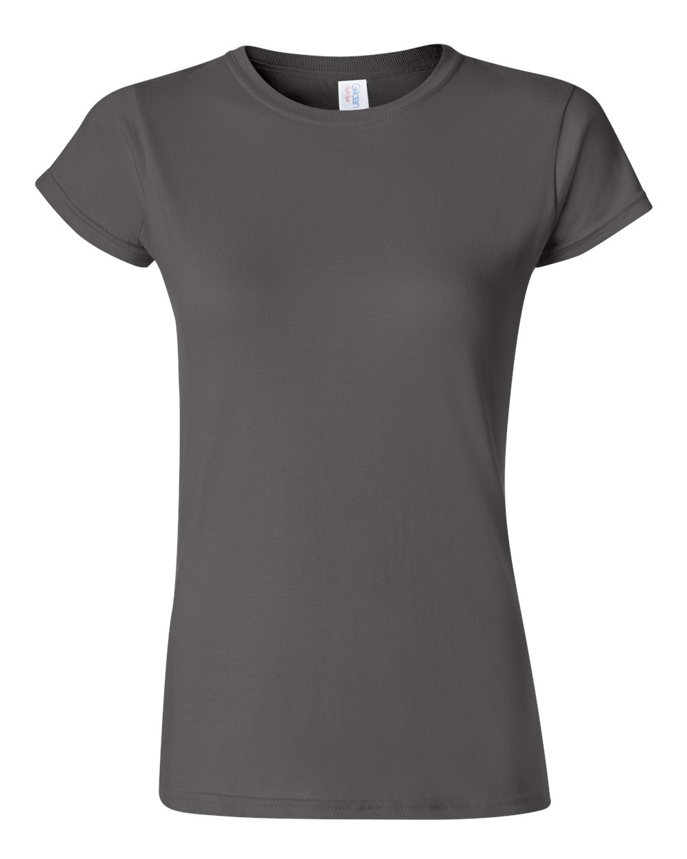 Gildan 64000L Women’s Softstyle Tee Charcoal