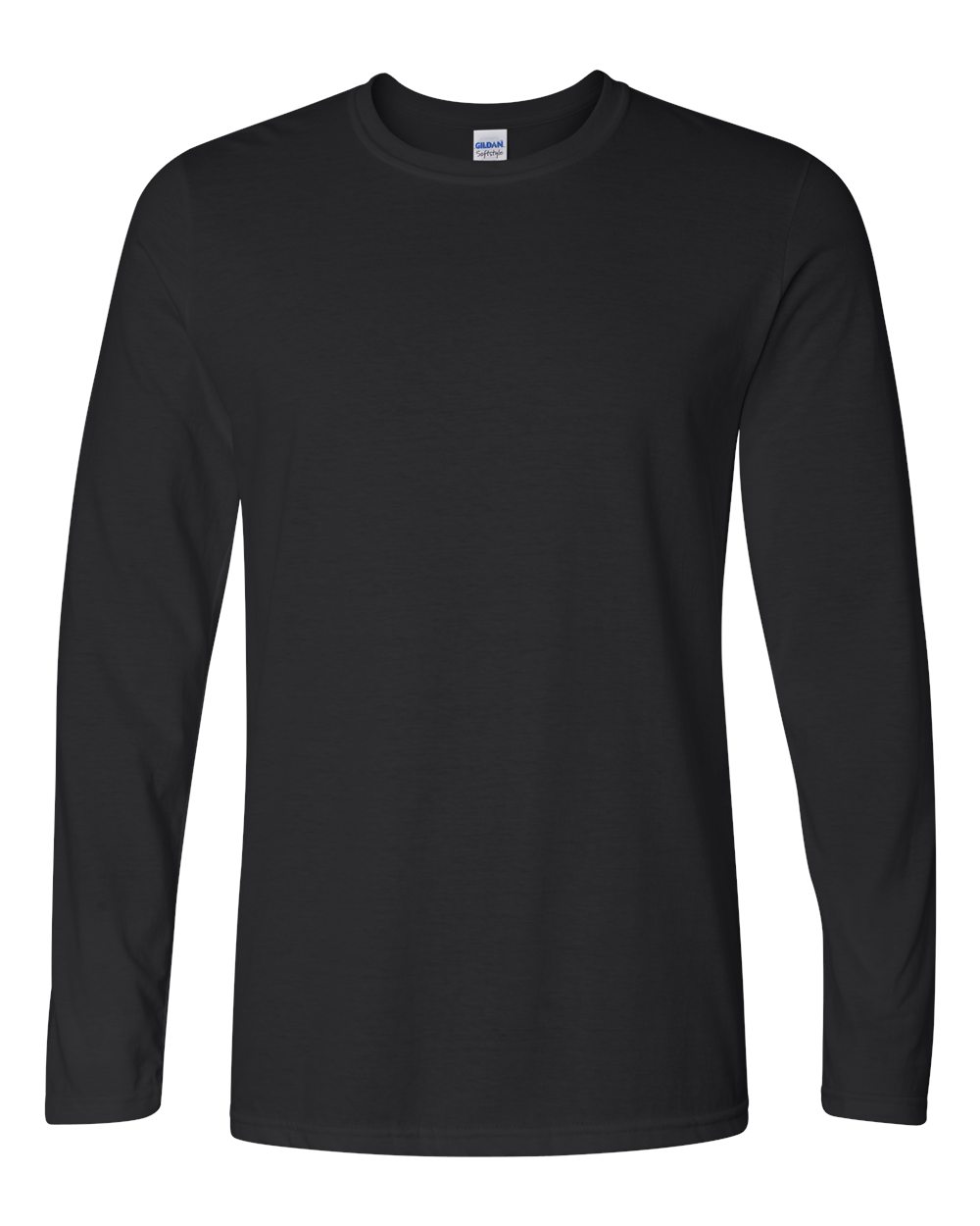 Gildan 64400 Softstyle Long Sleeve Black