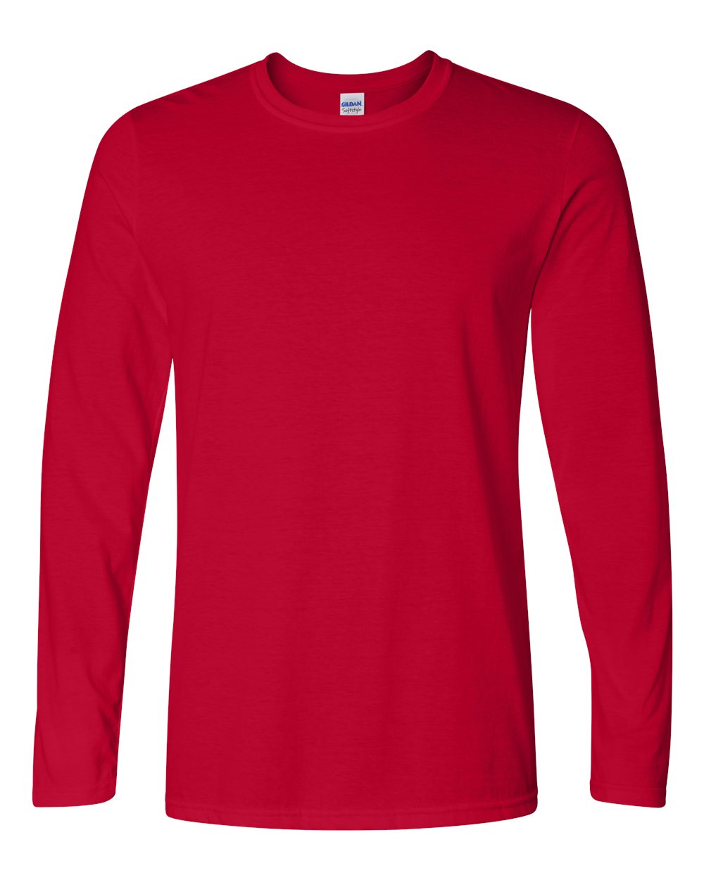 Gildan 64400 Softstyle Long Sleeve Cherry Red