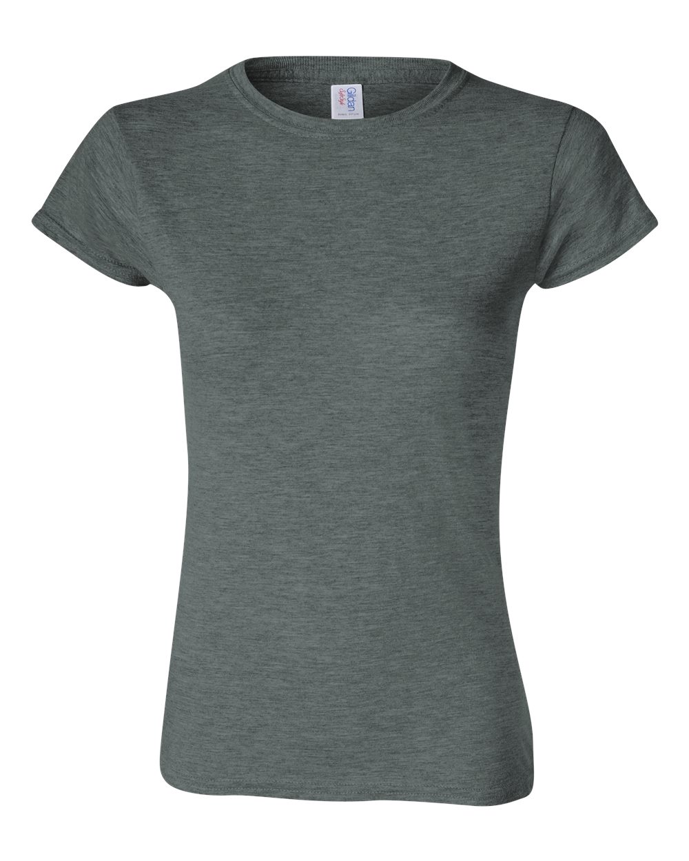 Gildan 64000L Women’s Softstyle Tee Dark Heather
