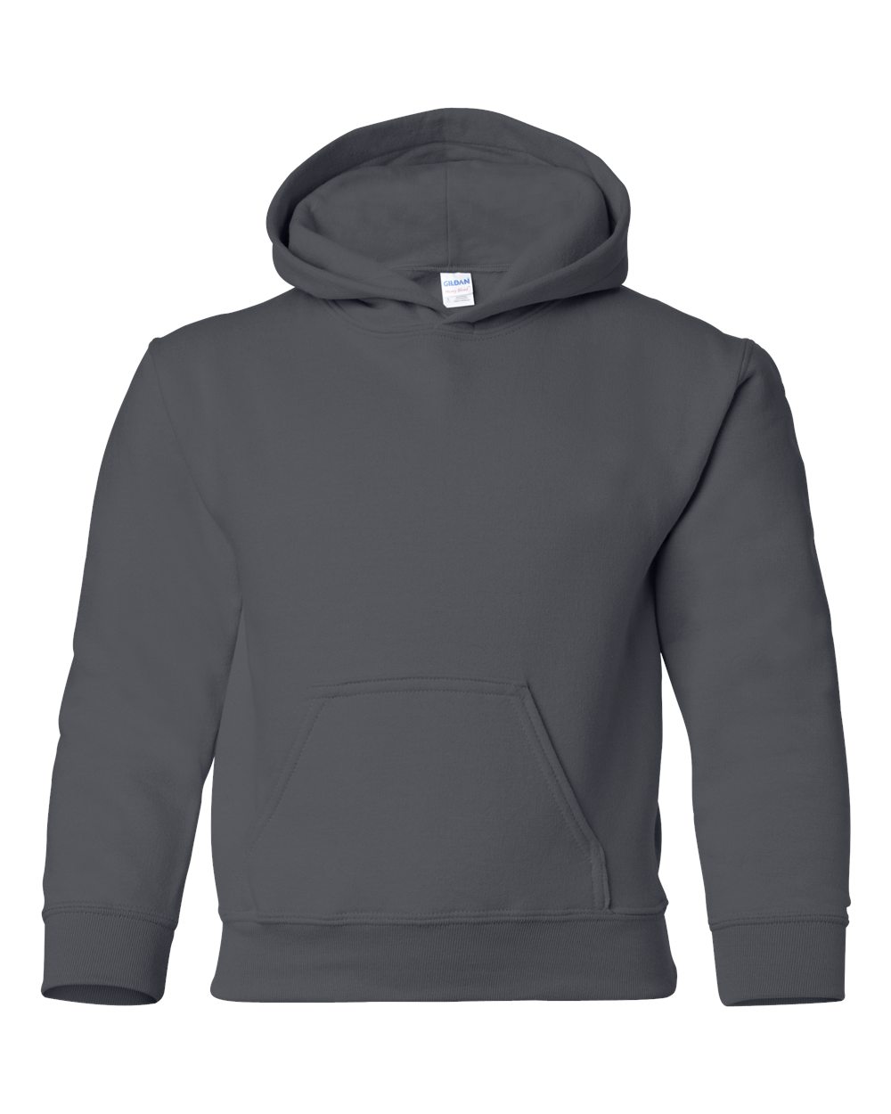Gildan 18500B Youth Heavy Blend Hoodie Charcoal
