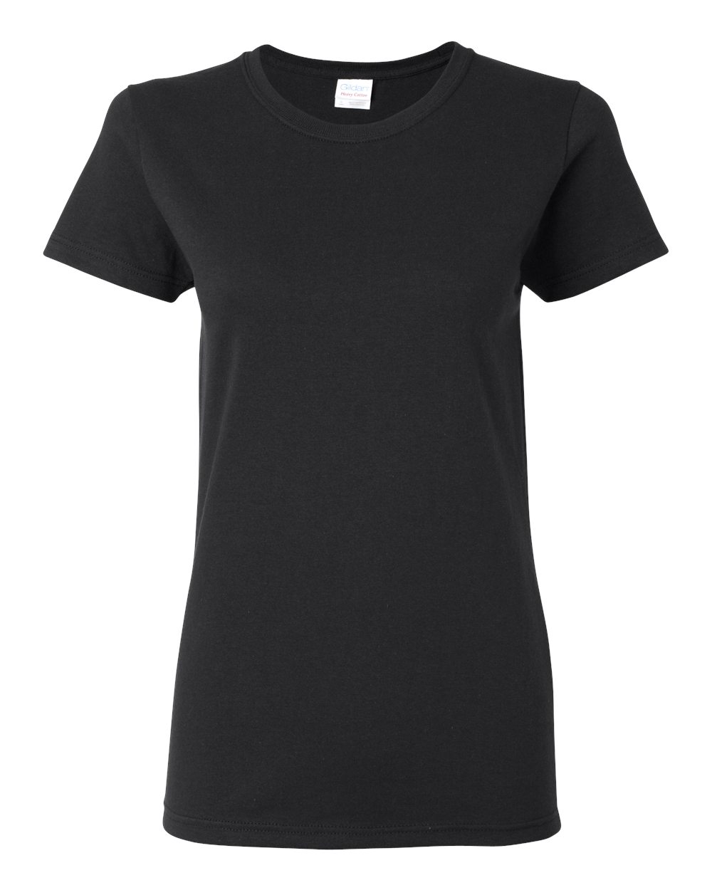 Gildan 5000L Women’s Heavy Cotton Tee Black