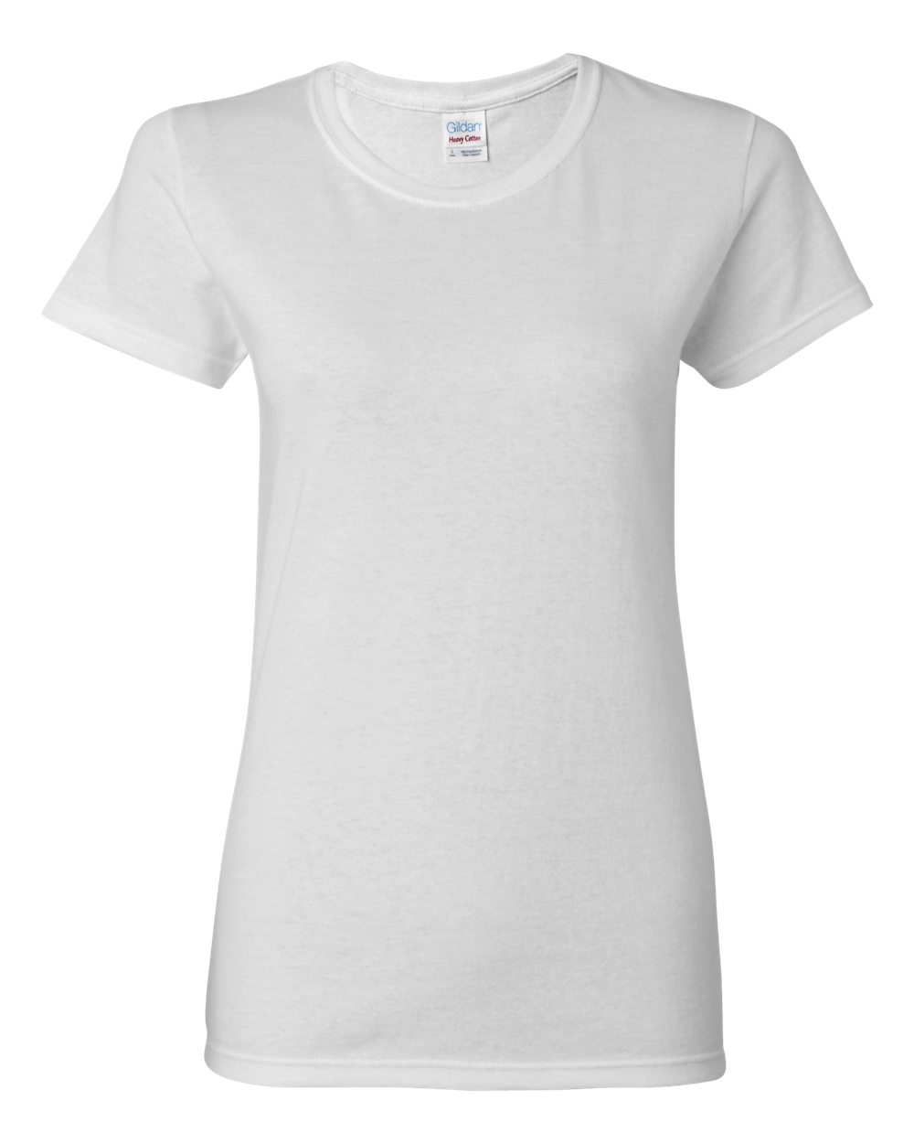 Gildan 5000L Women’s Heavy Cotton Tee White