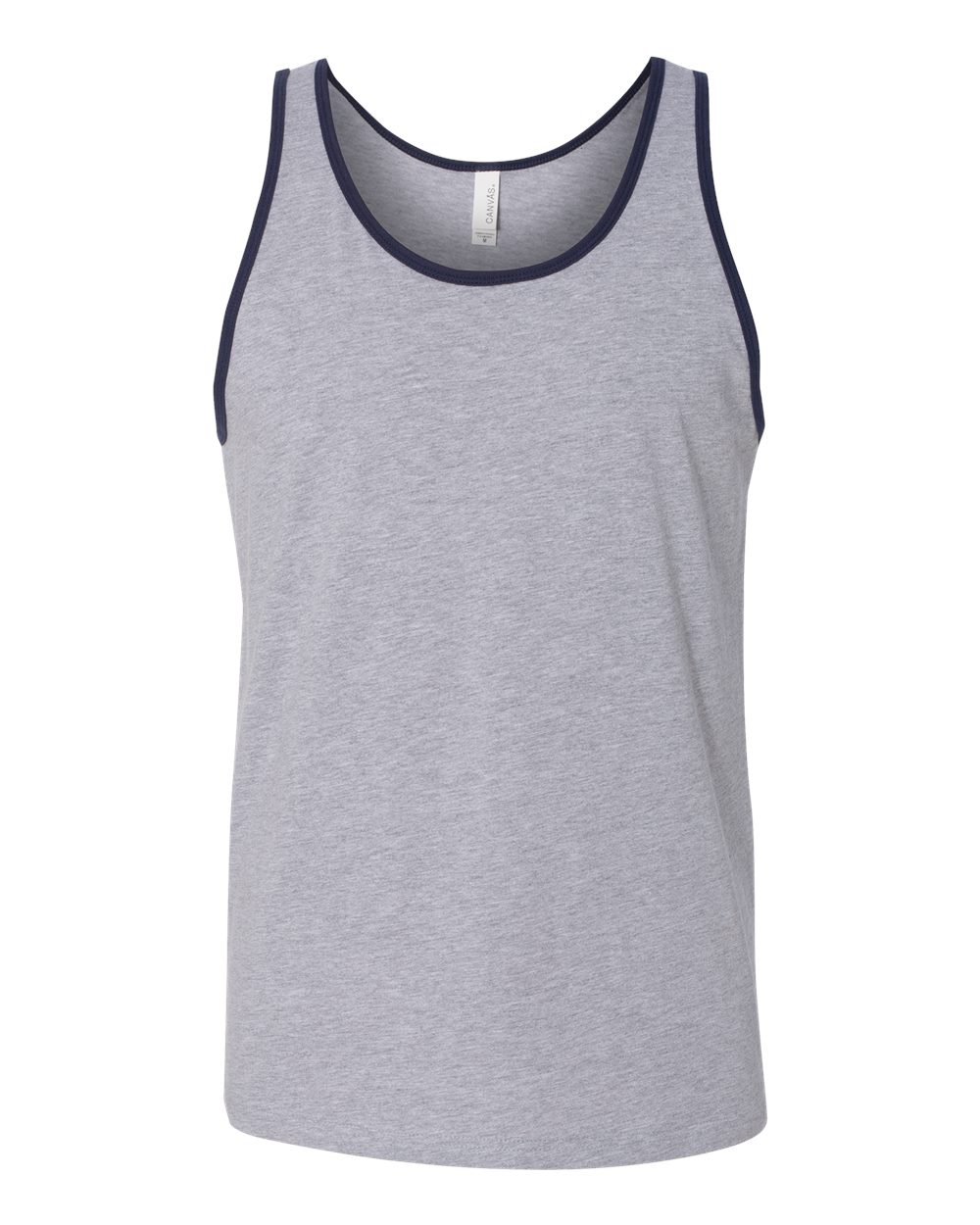 Bella+Canvas 3480 Unisex Jersey Tank Athletic Heather/ Navy