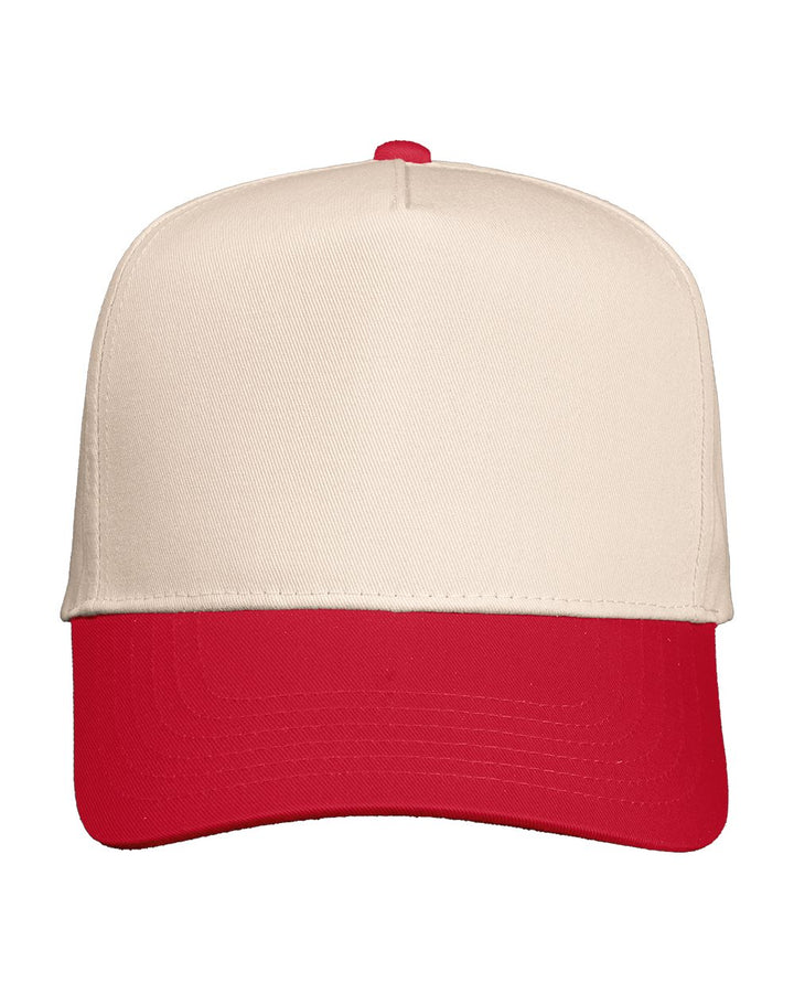 Valucap — 8869 — Five-Panel Twill Cap