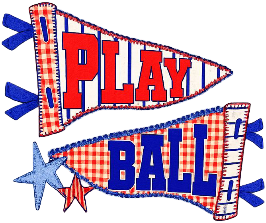 Play Ball Pennant Design