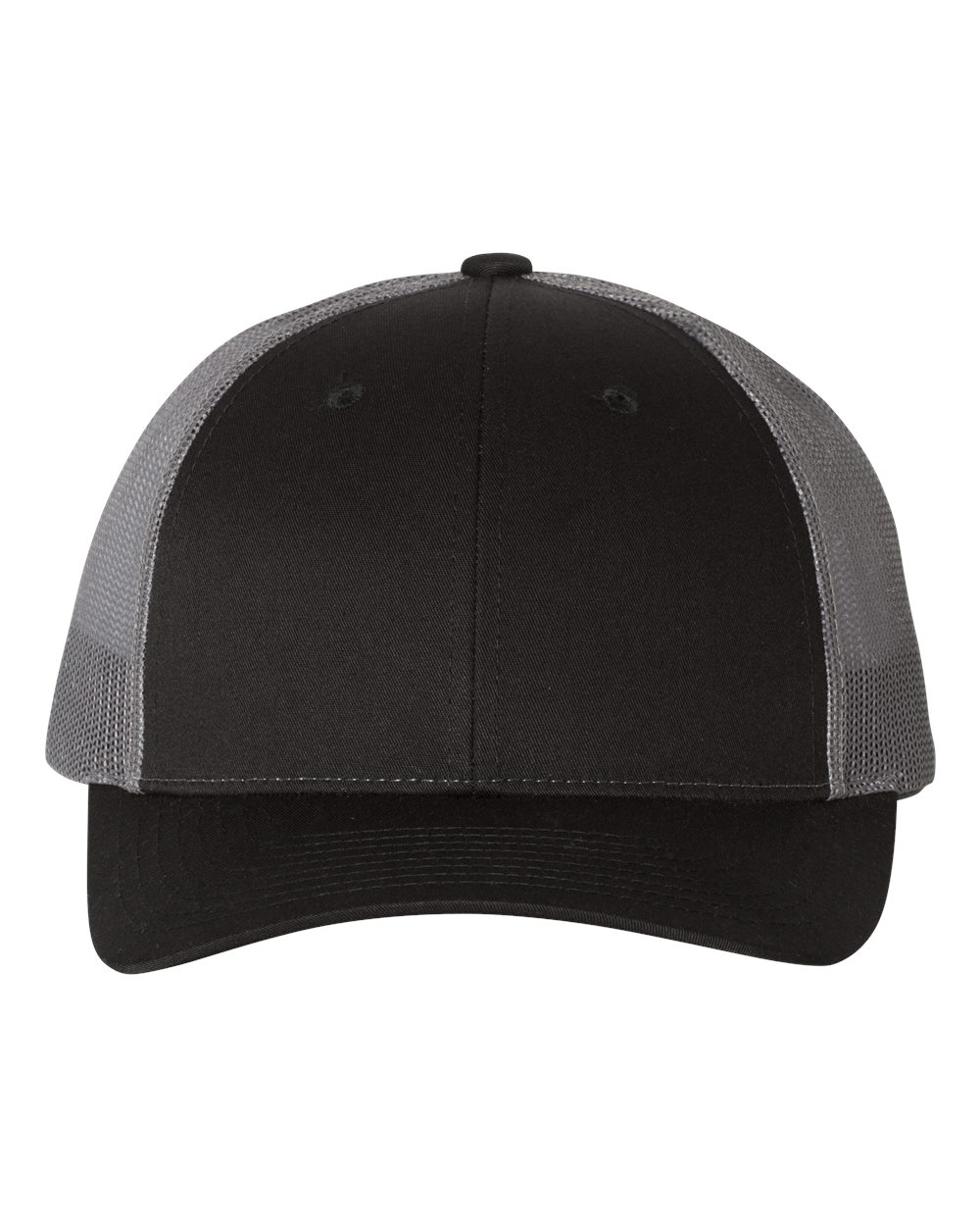 Richardson 115 Low Pro Trucker Cap Black/ Charcoal