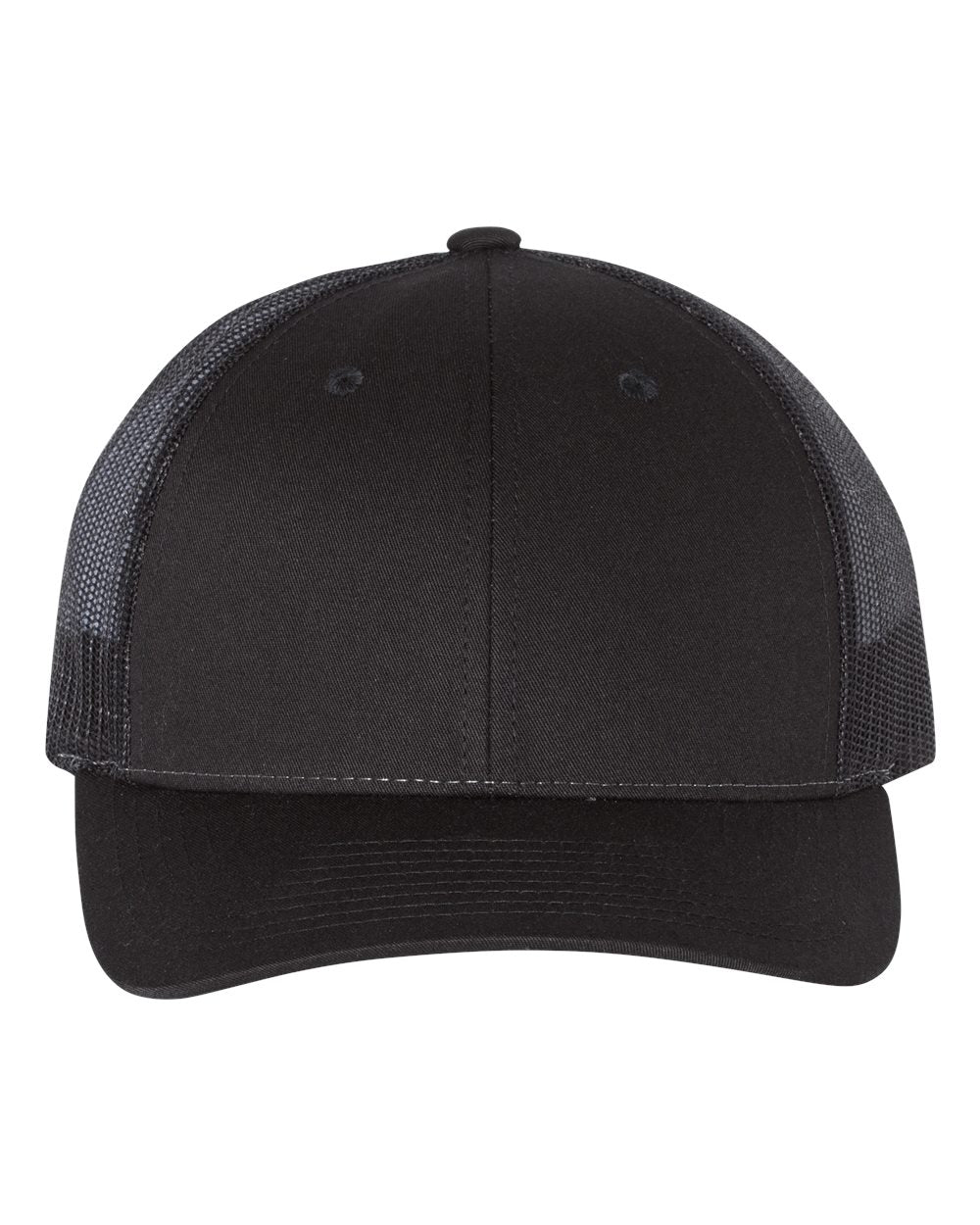 Richardson 115 Low Pro Trucker Cap Black