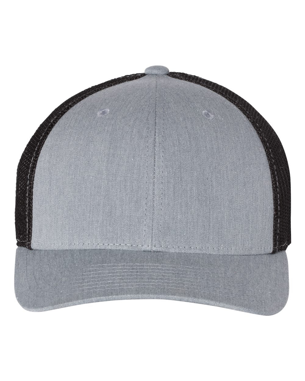 Richardson 110 R-Flex Trucker Cap Heather Grey/ Black