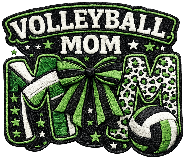 Volleyball Mom Green Pride