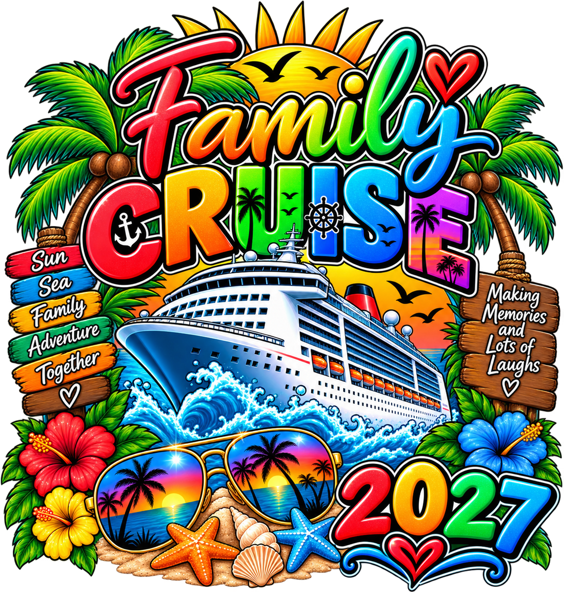 Family Cruise 2027 Beach Design