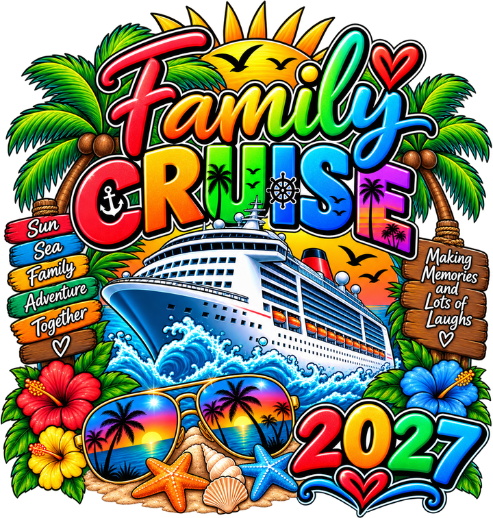 Family Cruise 2027 Beach Design