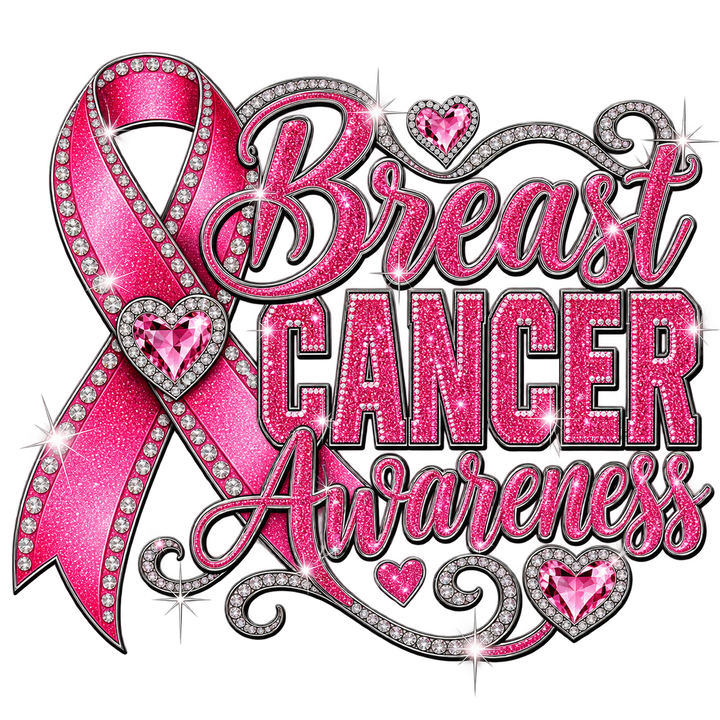 Breast Cancer Awareness Ribbon Design