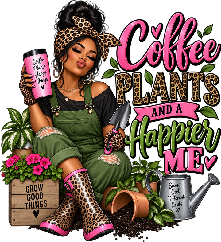 Coffee Plants Happier Me Design