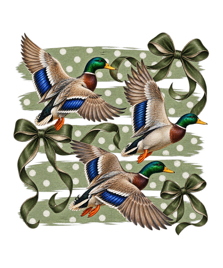 Flying Ducks Holiday Design