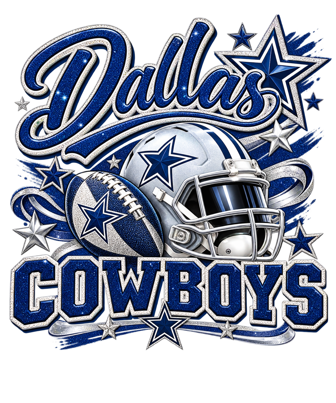 Dallas Cowboys Football DTF Transfer