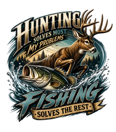 Hunting Fishing Adventure Design