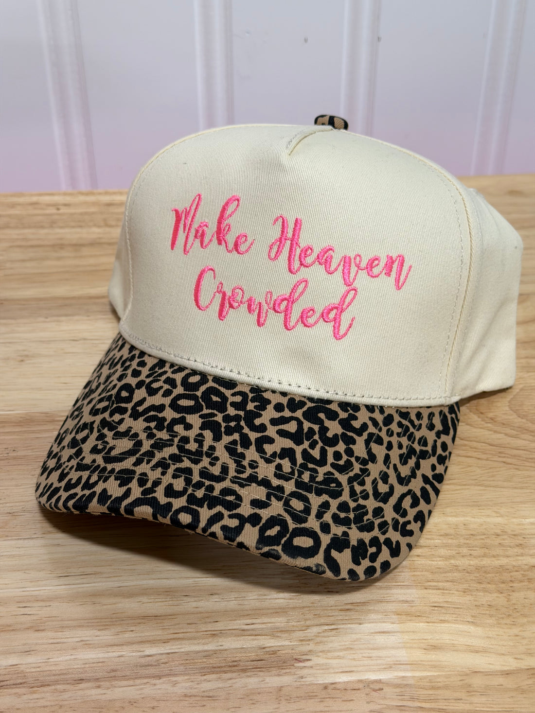 Make Heaven Crowded Baseball Cap
