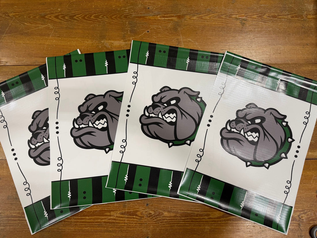 Bulldogs Garden Sign
