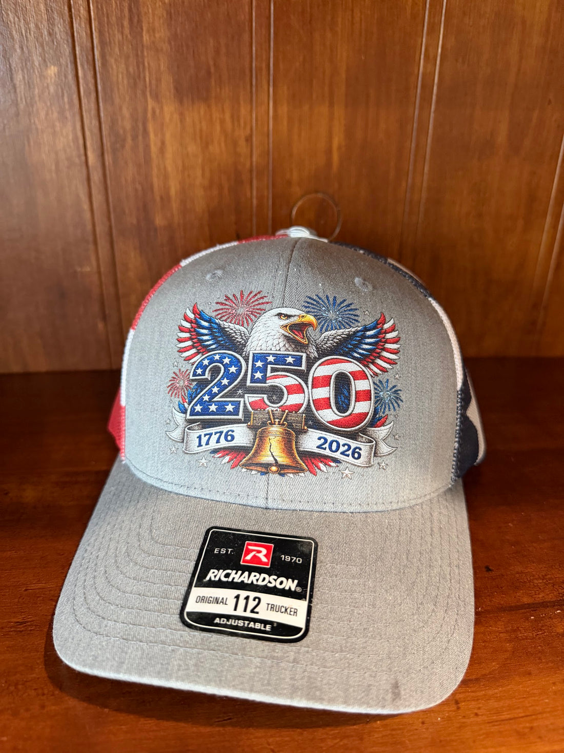 2026 Bicentennial Patriotic Trucker Cap