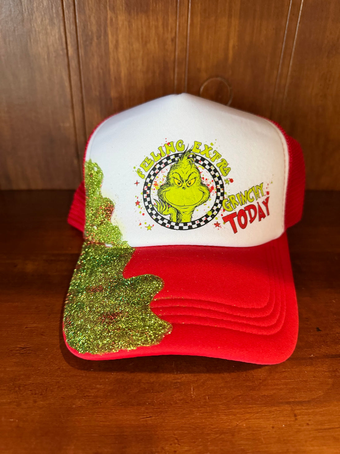 Grinchy Today Trucker Cap