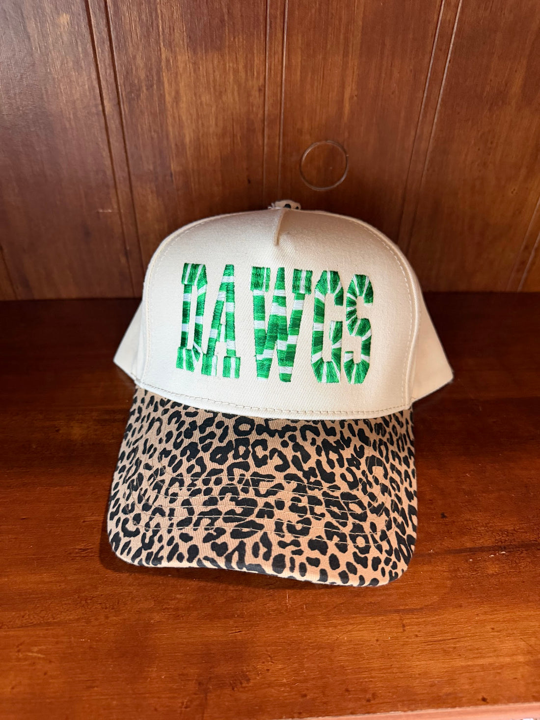 DAWGS tri-colored Leopard Baseball Cap