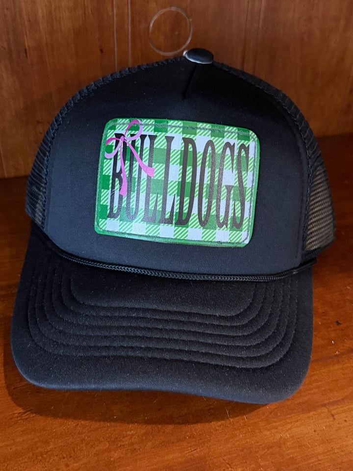 Bulldogs Plaid patchTrucker Cap