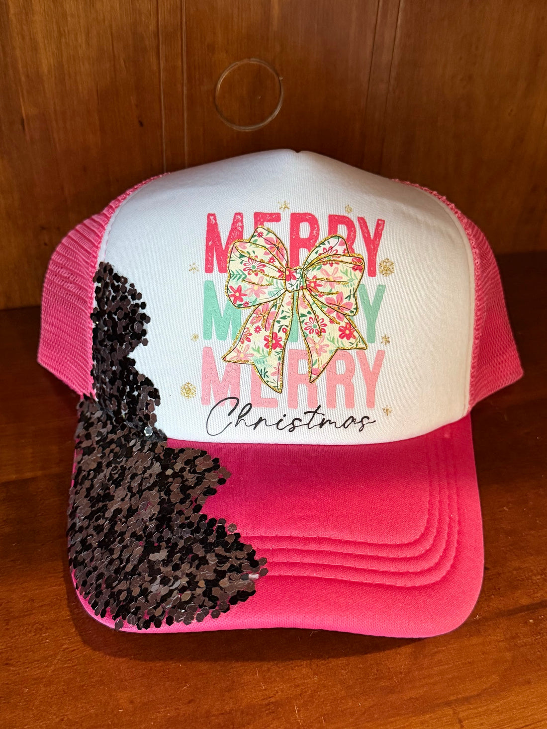 Merry Merry Christmas Trucker Cap