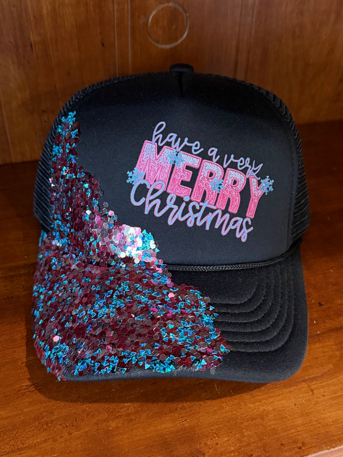 Very Merry Christmas Trucker Cap