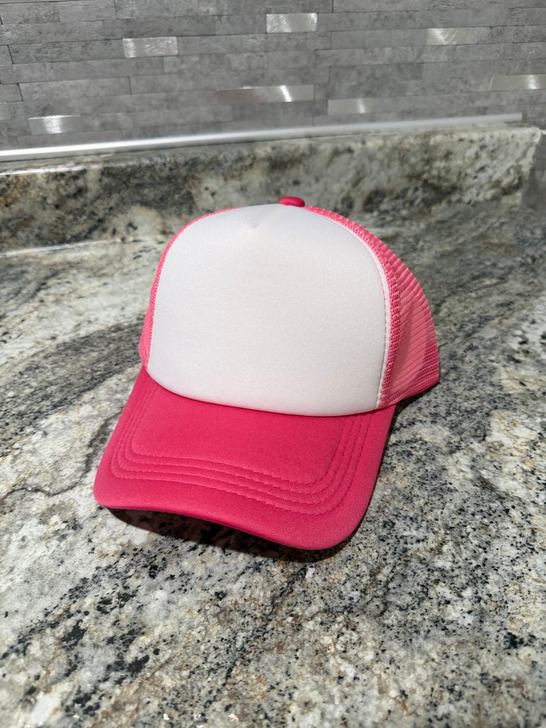 Hot Pink Trucker Cap Blank