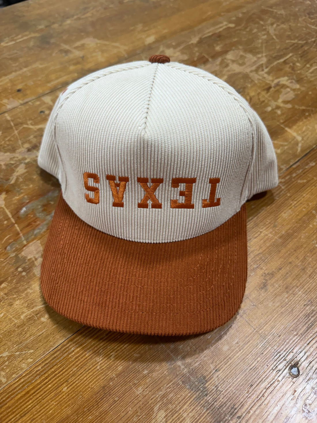 Corduroy Texas Cap