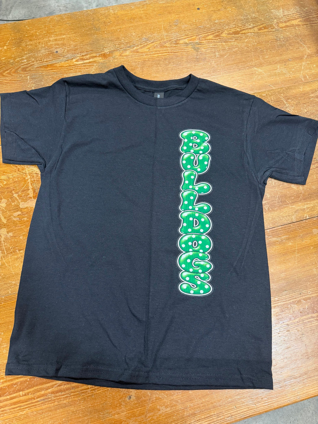 Bulldogs Bubble green tee