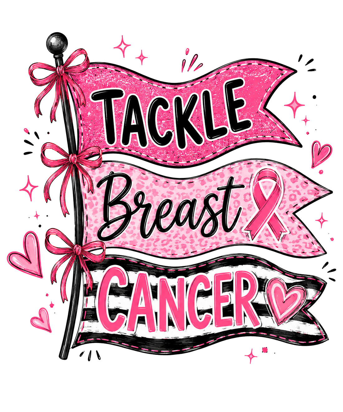 Tackle Breast Cancer Awareness Design