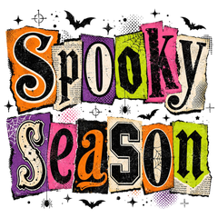 Spooky Season 2050 Halloween DTF Transfer