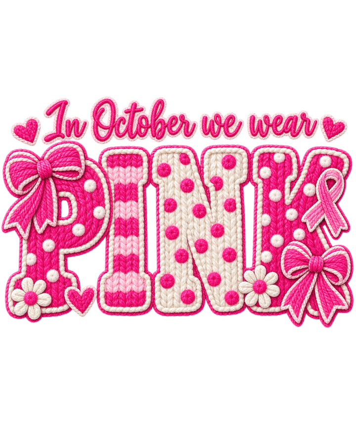 Pink October Breast Cancer Awareness