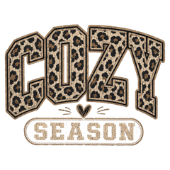 2027 Season Leopard Print DTF Transfer