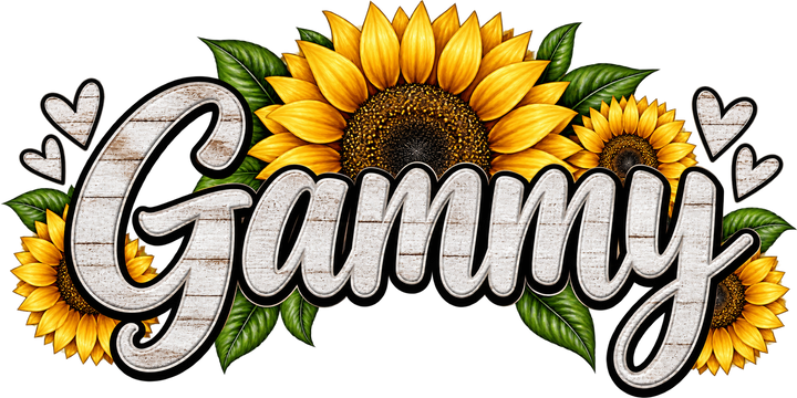 Grandma Sunflower Wreath Design