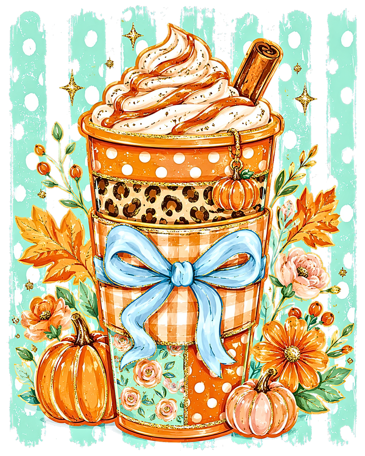 Pumpkin Spice Latte Coffee Cup