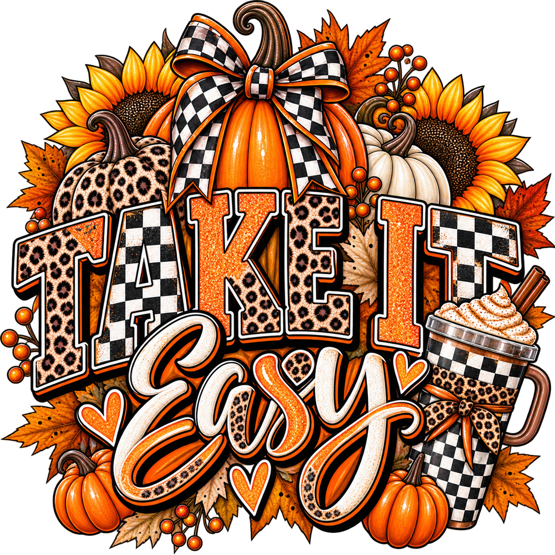 Tike Fest Fall Pumpkin DTF Transfer